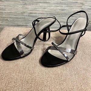 New in Box!  MADELINE STUART Size 7.5 Med - "Billie Jean" - Black Strappy Sandal